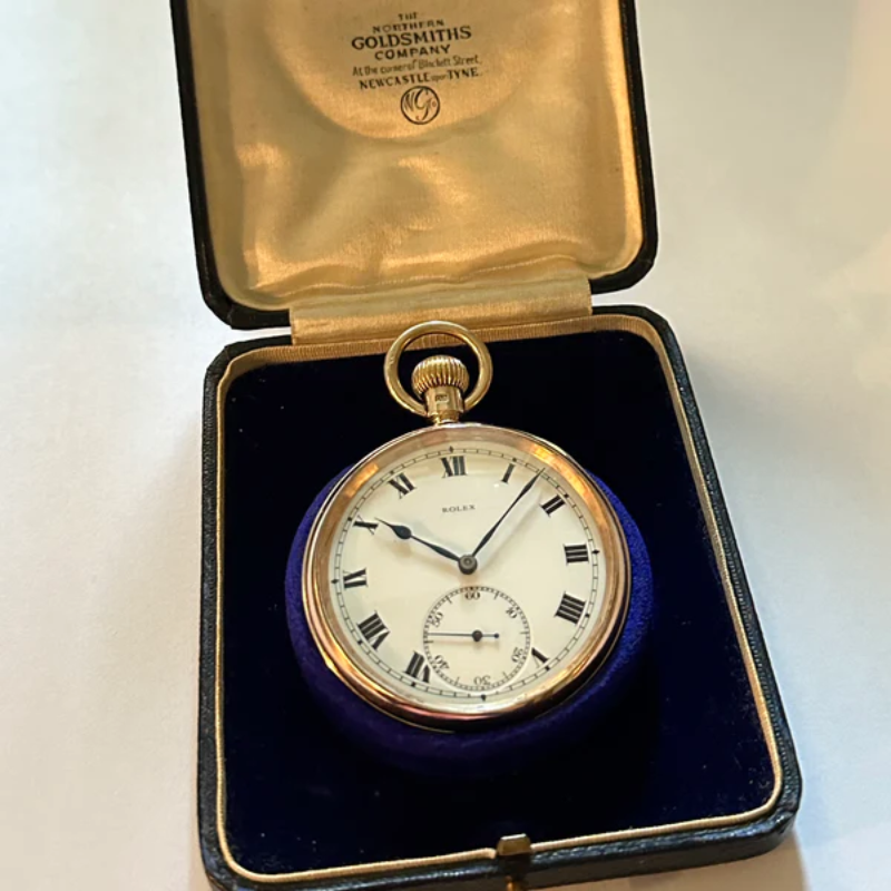 32. Timeless Elegance: Antique Pocket Watch - A Unique 2nd Anniversary Gift