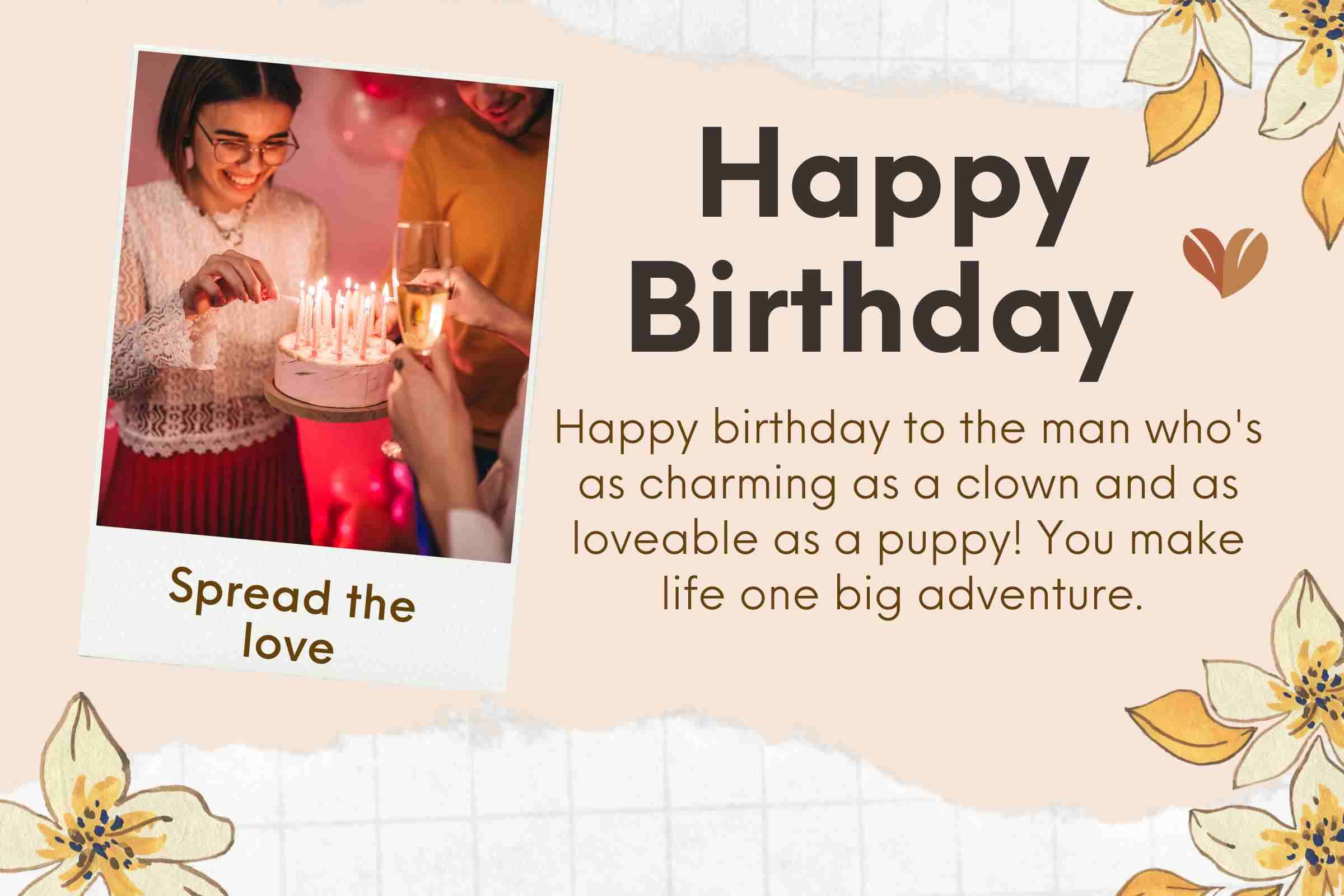 Happy birthday, my perfect match! - Heart touching birthday wishes for husband