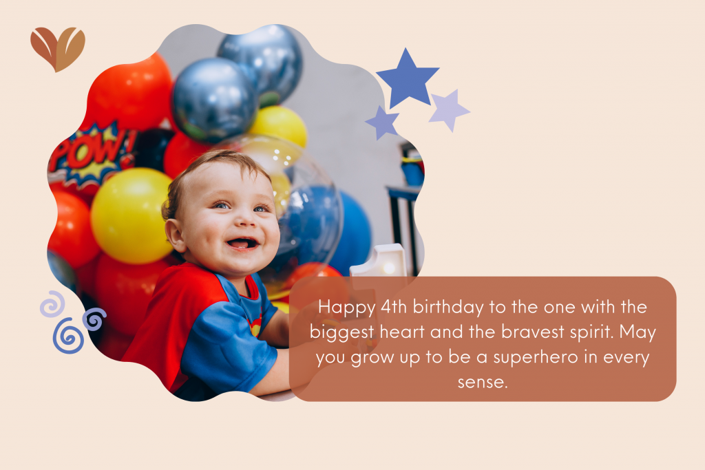 Best 30+ Happy 4th Birthday Wishes for 4-Year-Olds