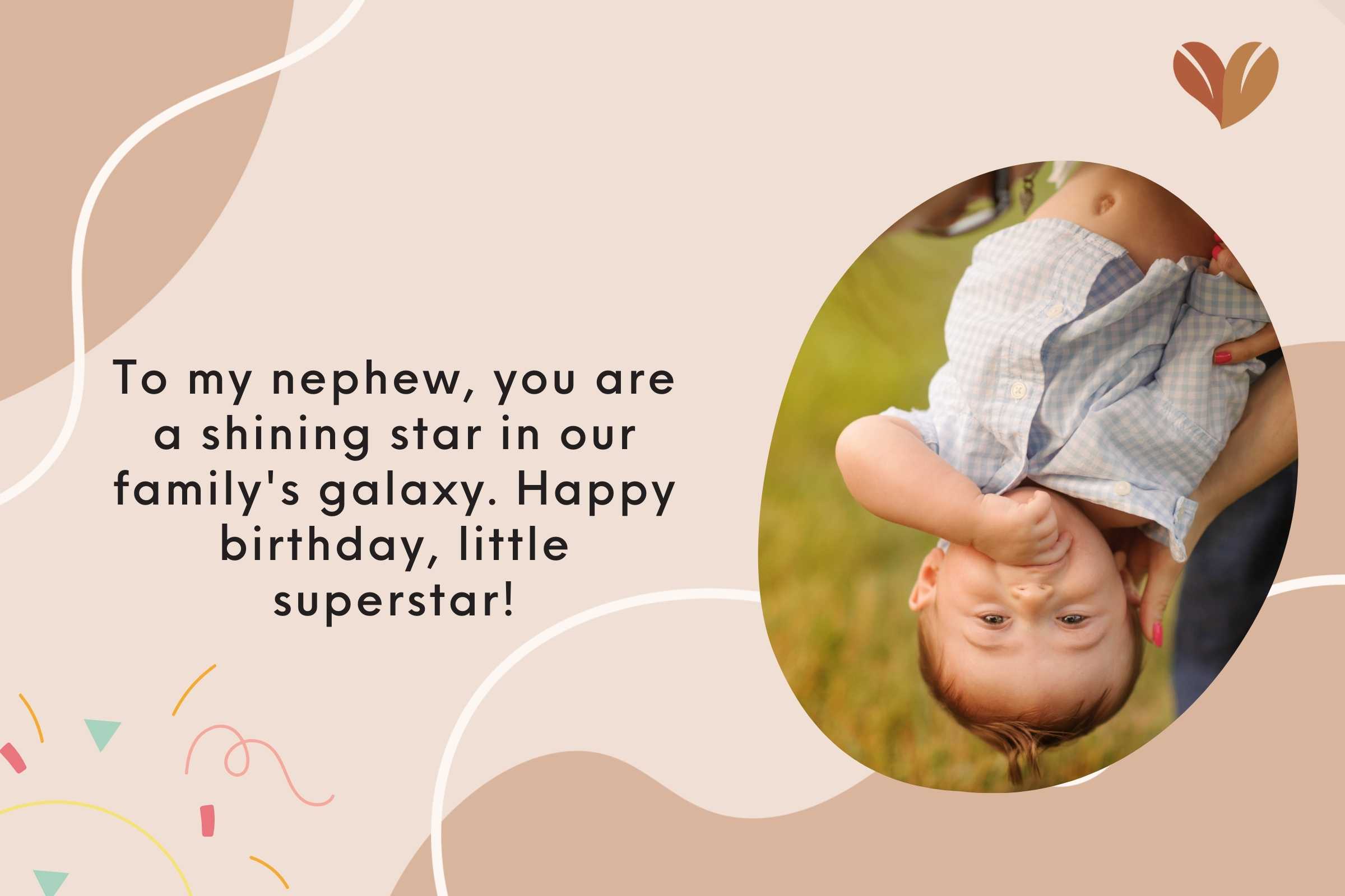 Celebrating with love: heartfelt birthday wishes for a nephew from aunt