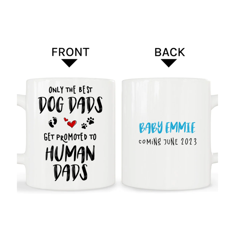 Best Dog Dad Custom Mug MyMindfulGifts