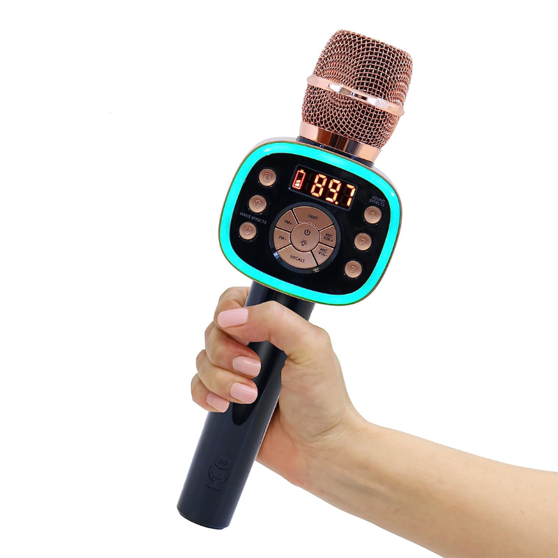 17. Experience the Ultimate Karaoke Party with our Bluetooth Microphone - Perfect 8th Anniversary Gift!
