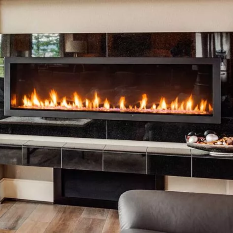 Cozy Fireplace Installation 1
