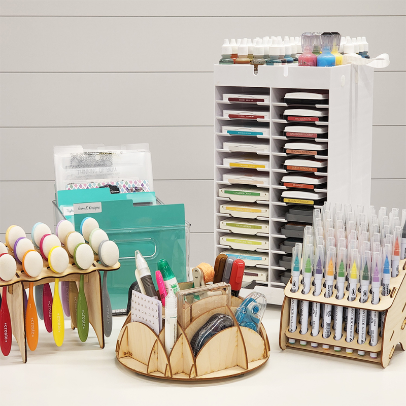 Copper Craft Storage Solutions: Enhance Organized Creativity for Your 7th Anniversary Gift