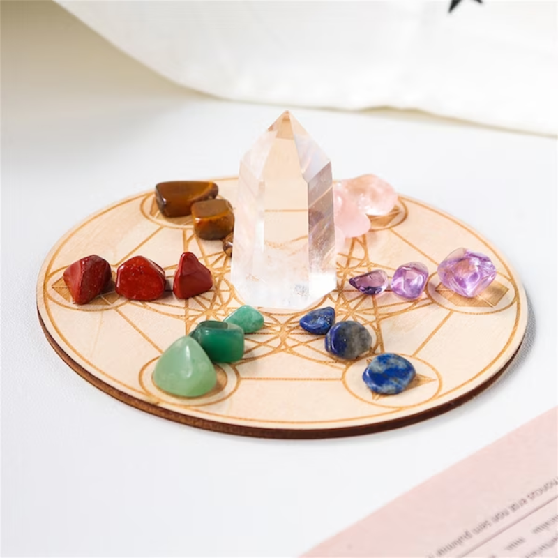 Healing Crystals and Chakra Stones Set