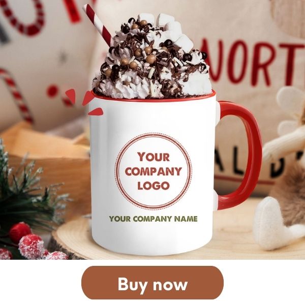 Custom Accent Mug: You Are Valued - Personalized Christmas Gift for Coworkers or Employees - MyMindfulGifts