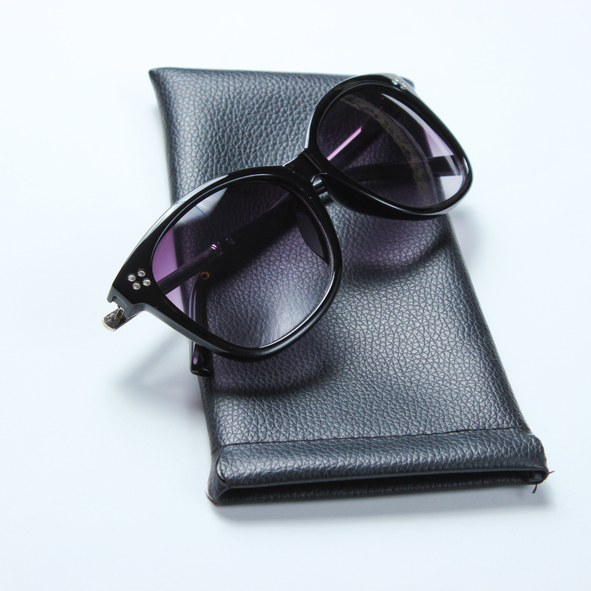 32. Timeless Style Meets Practicality: Leather Sunglasses Case, the Perfect 3rd Anniversary Gift for Him