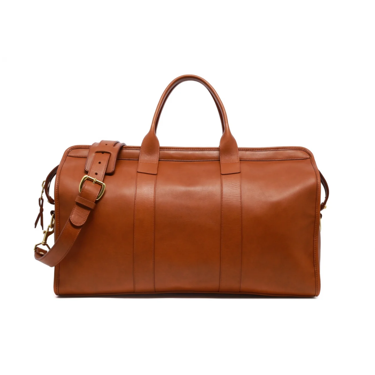 35. Timeless Elegance: Unleash Adventure with a Leather Travel Duffle Bag for Your 2nd Anniversary