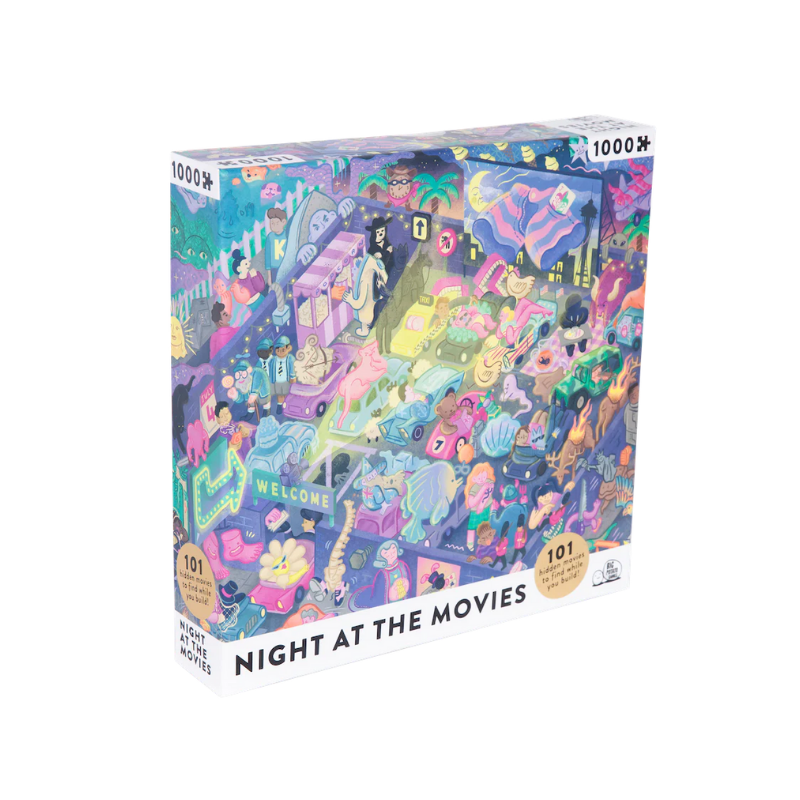 36. Bring the Big Screen Home with a Movie Night Puzzle