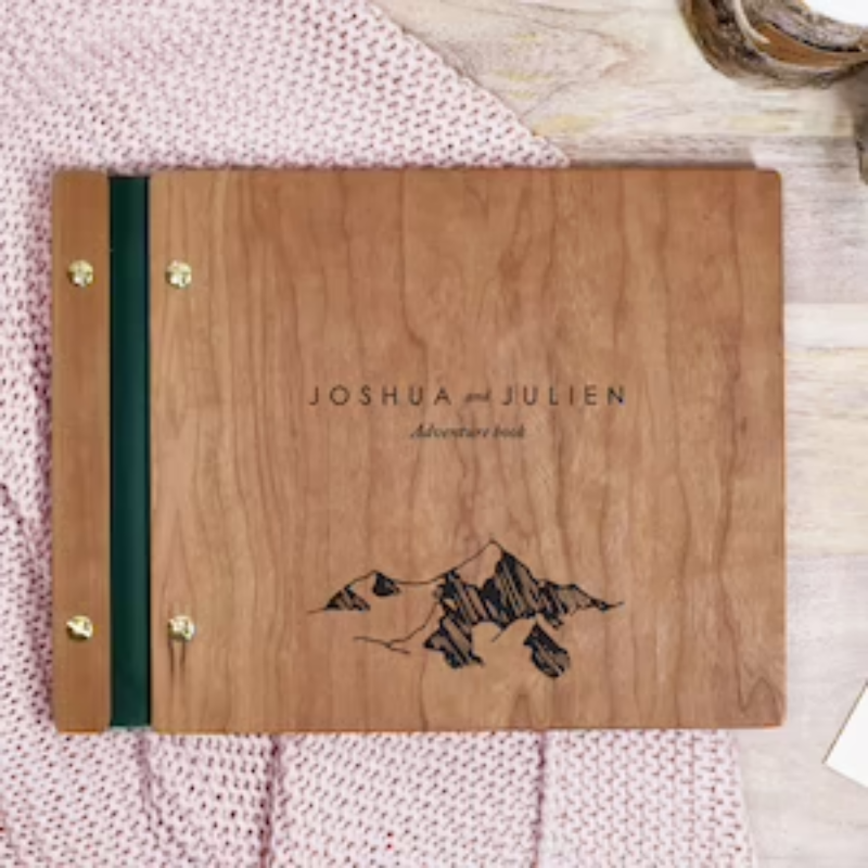 22. Embark on a Personalized Adventure with a Unique 2nd Anniversary Gift Journal