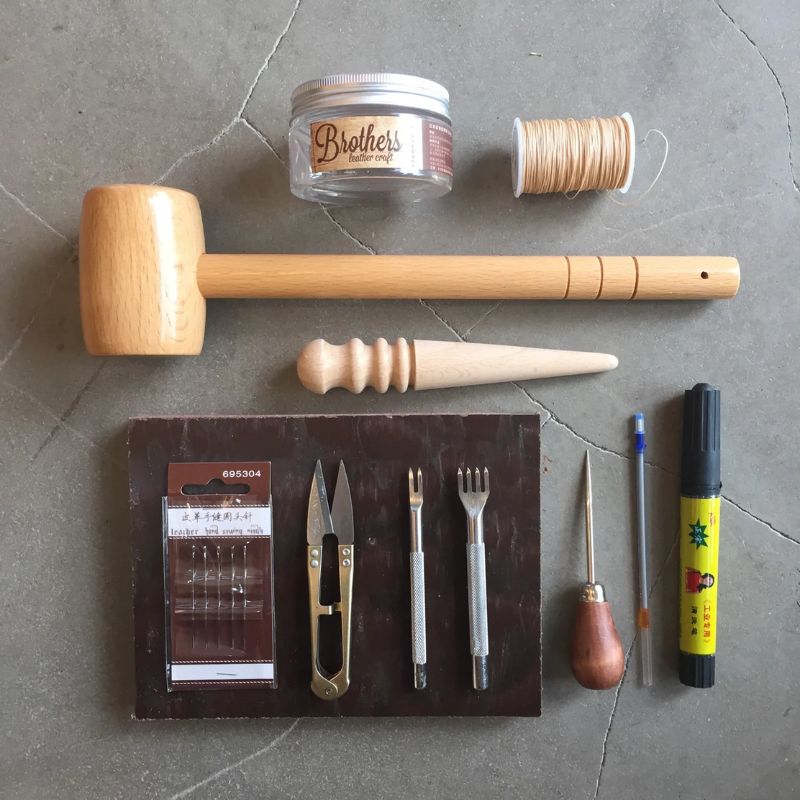Crafted with Care: Personalized Copper Crafting Tools Set, the Perfect Anniversary Gift