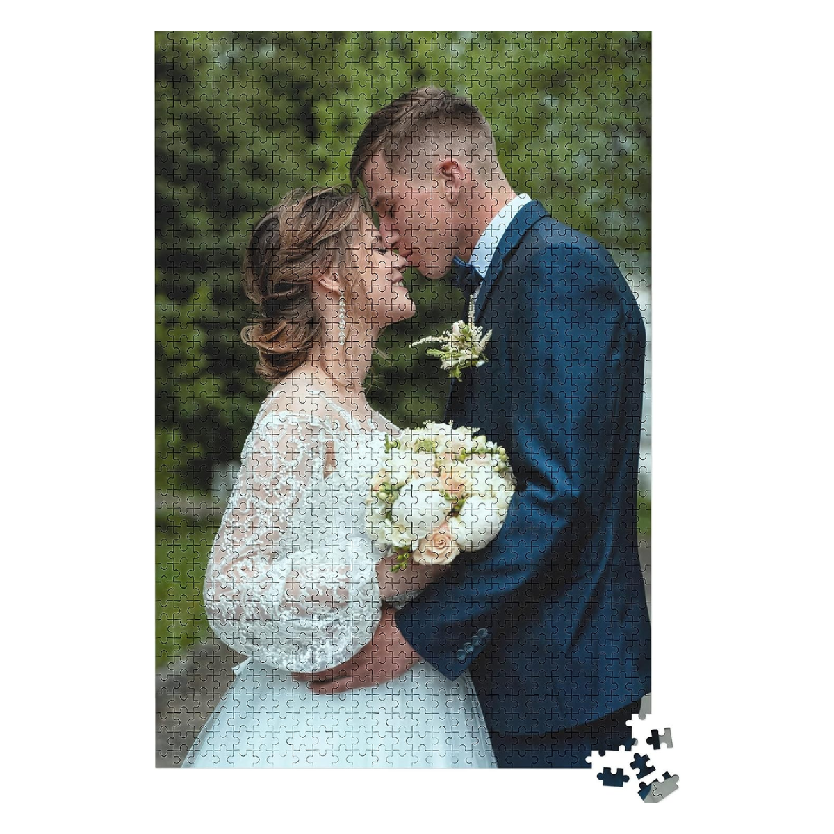 36. Capture Your Love Story with a Personalized Puzzle: Perfect 2nd Year Anniversary Gift!