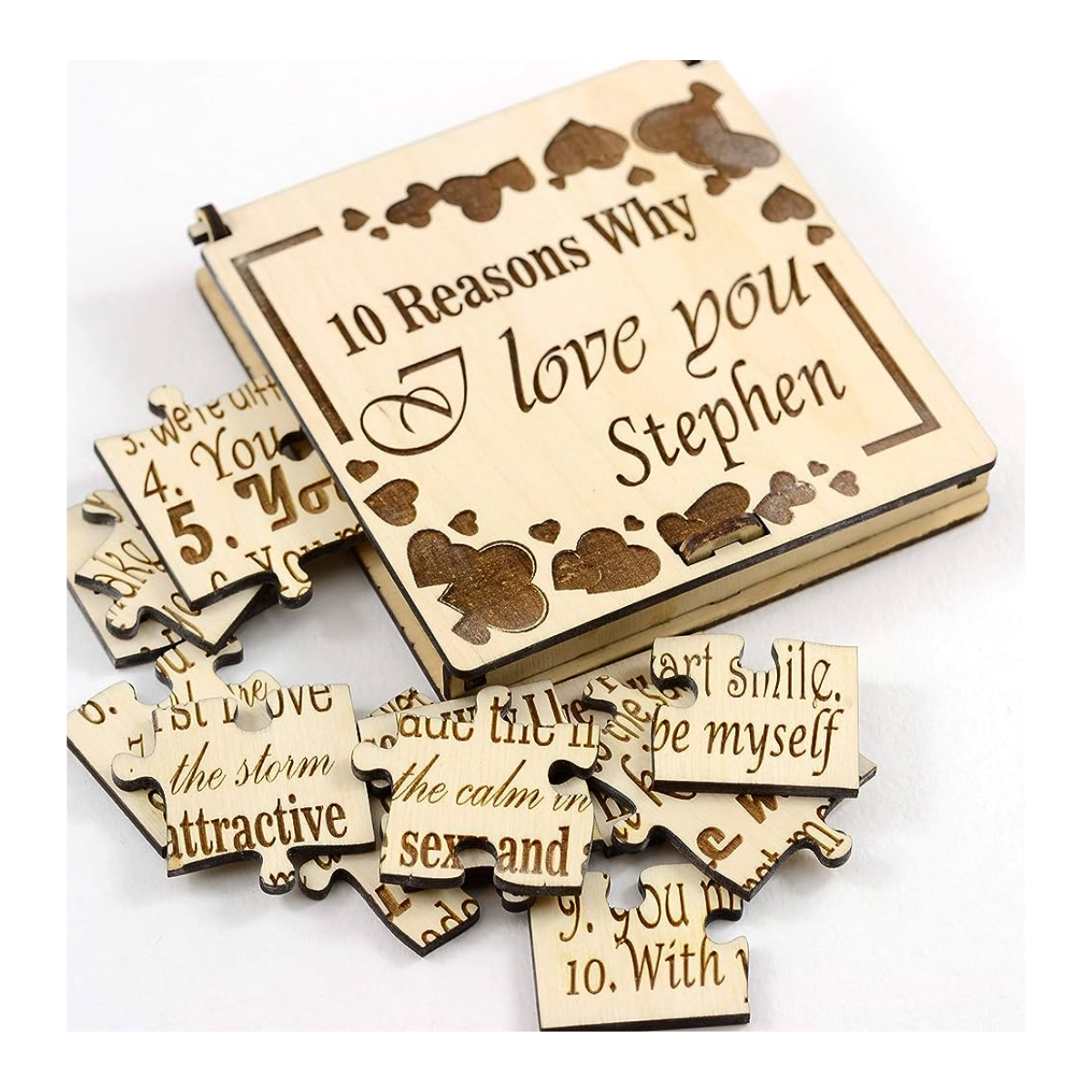 21. Create Lasting Memories with a Personalized Puzzle: Unique Anniversary Gifts for Him