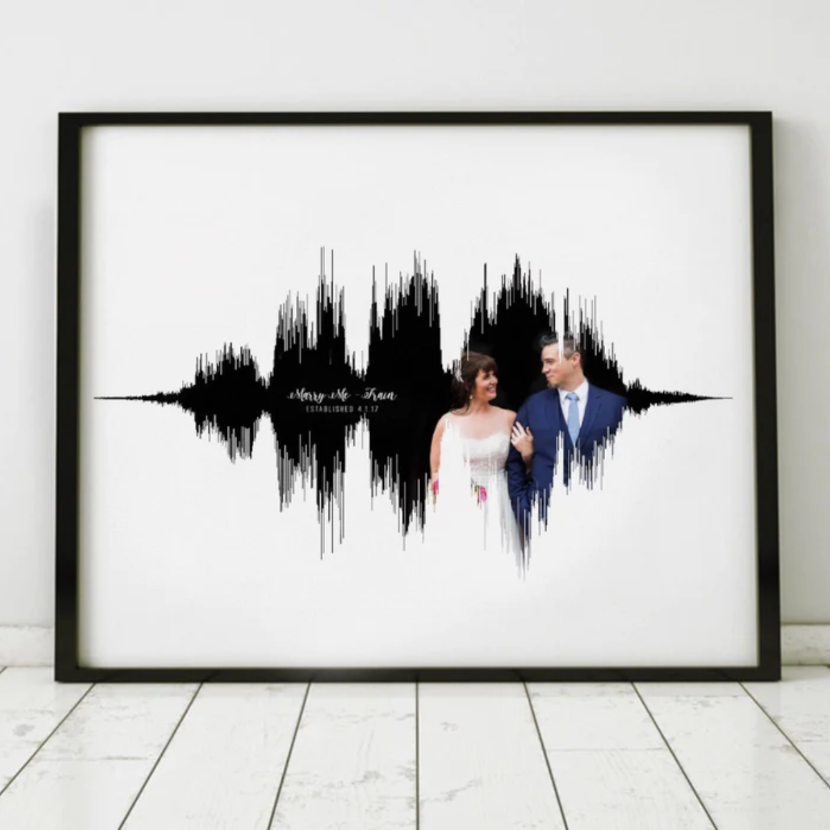 Personalized Sound Wave Art 1