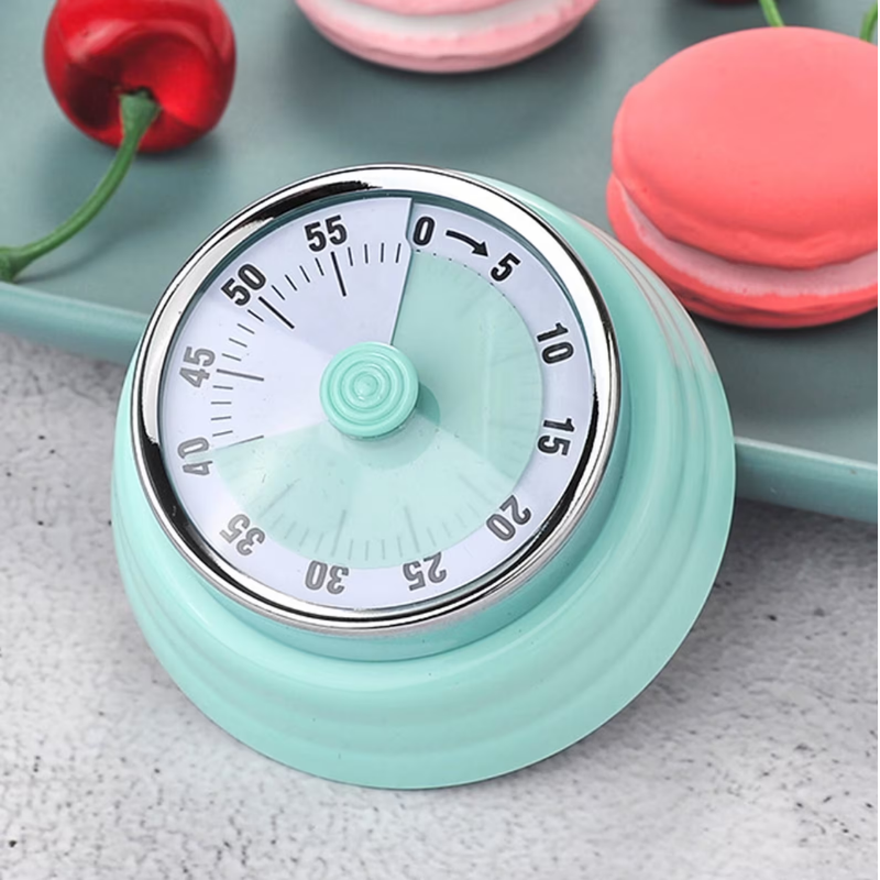 17. Timeless Traditions: Celebrate Your Love with a Retro Kitchen Timer