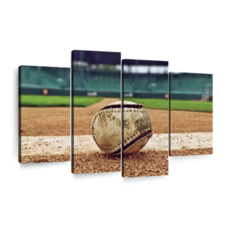 15. Score a Home Run with Sports-Themed Wall Art: The Perfect 2nd Anniversary Gift