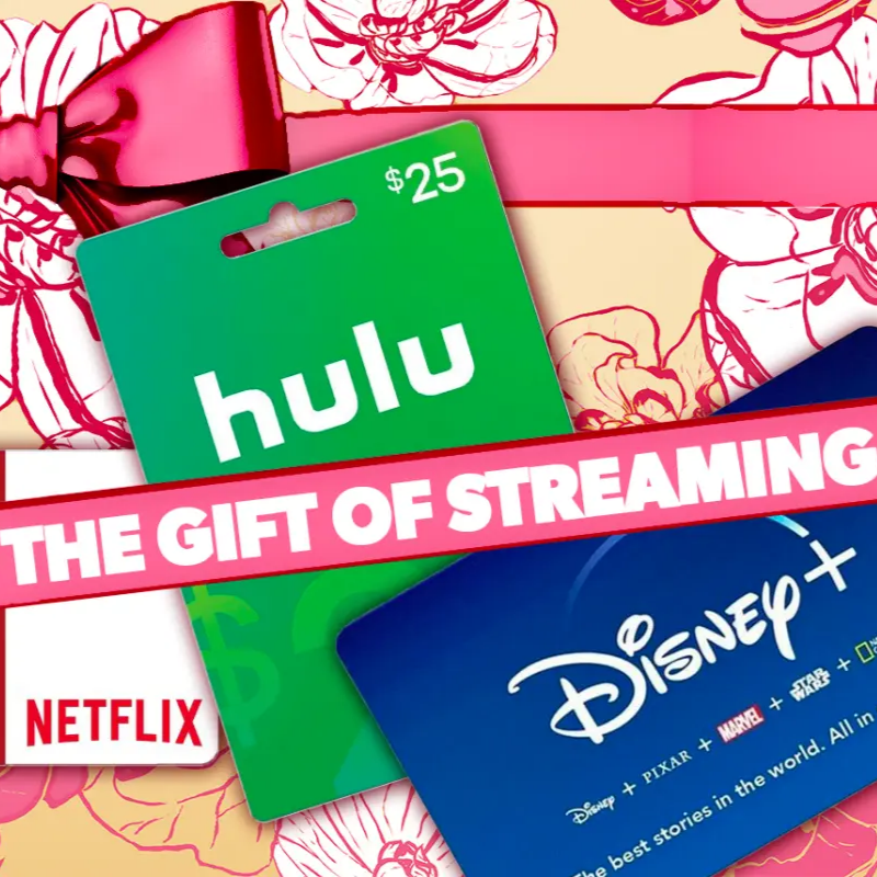 33. Give the Gift of Endless Entertainment with a Streaming Subscription Gift Card