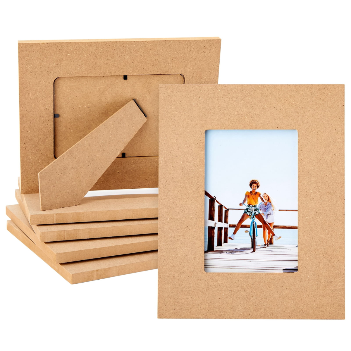 10. Capture Your Love Story in Time: Wooden Picture Frame with Cherished 10 Year Anniversary Photo