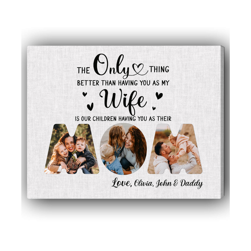 9. Capture 14 Years of Love with a Personalized Custom Photo Canvas Print