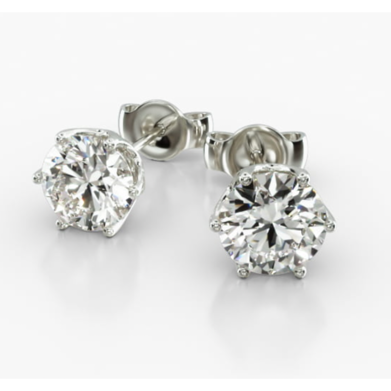 11. Sparkle for a Lifetime: Diamond Stud Earrings