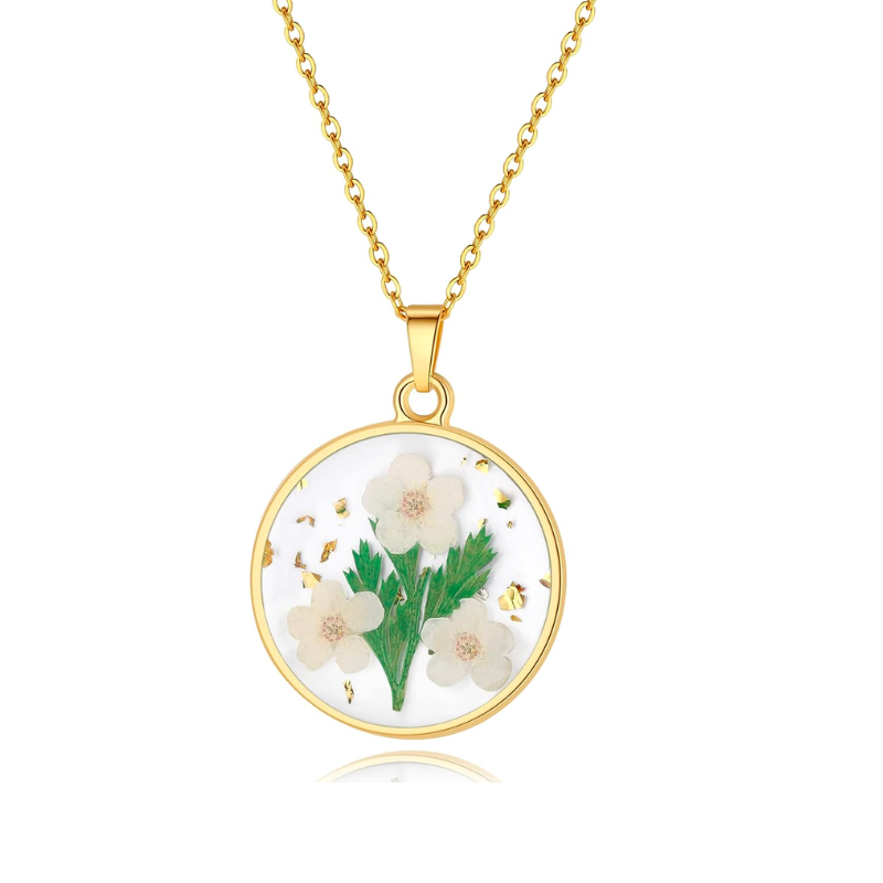 17. Celebrate Your 2nd Year Anniversary with Exquisite Birth Flower Jewelry