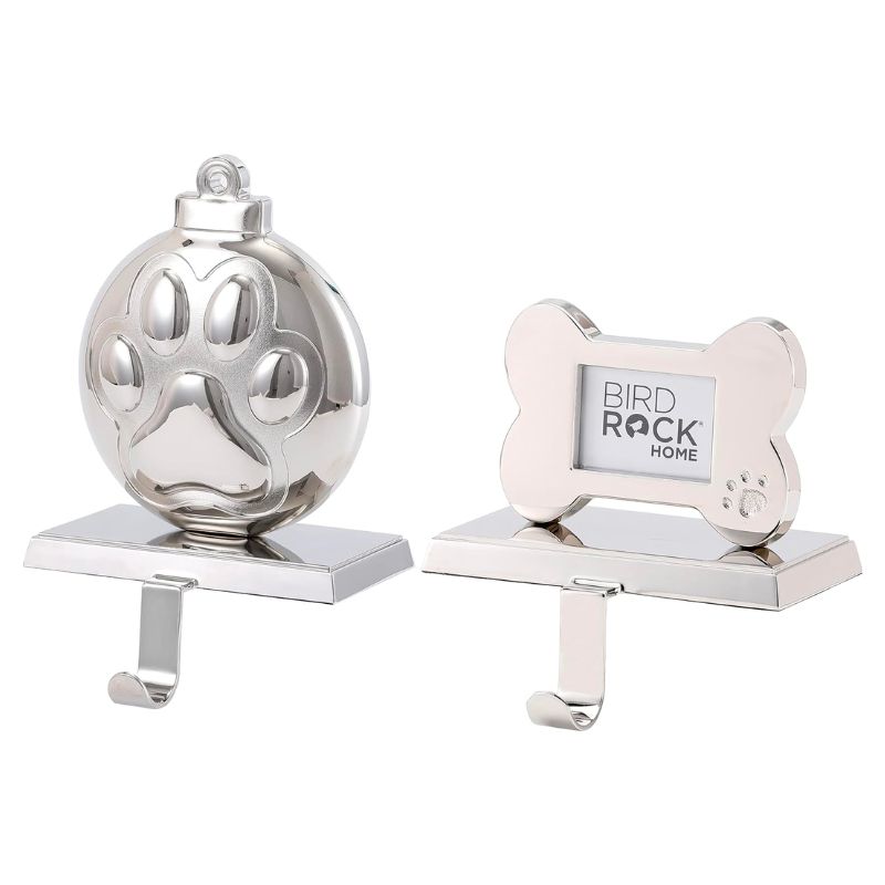Add Charm to Your Fireplace with Dog Themed Stocking Holders