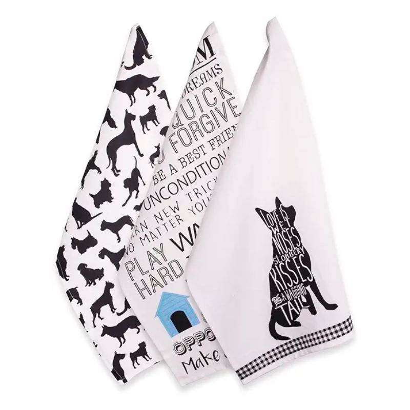 Add a Paw sitively Adorable Touch to Your Kitchen with Dog Themed Towels
