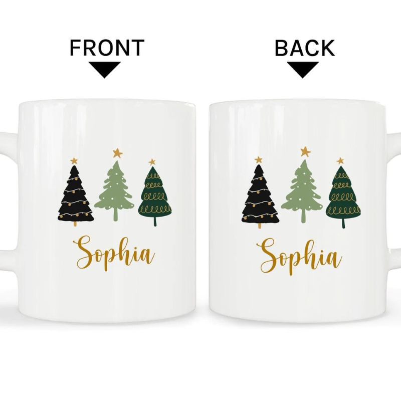 Custom Mug "Aspen Christmas Tree"