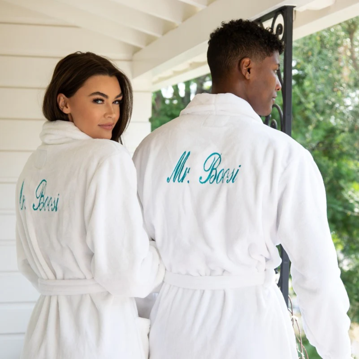 36. Cozy His and Hers Robes: The Perfect Anniversary Gift Idea for a Memorable Celebration