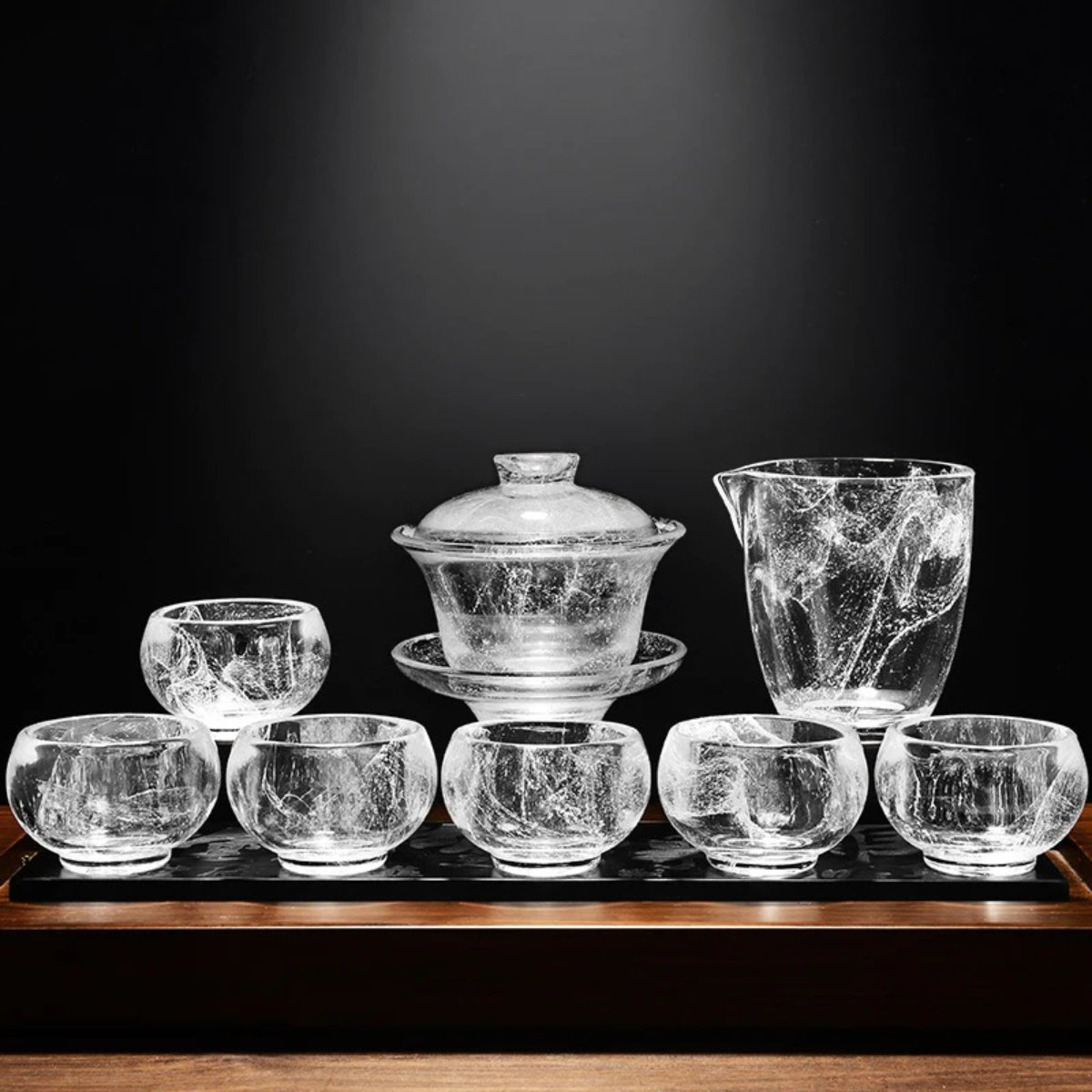23. Sparkle & Sip: Elevate Your 15th Anniversary with a Crystal-Enhanced Tea Set