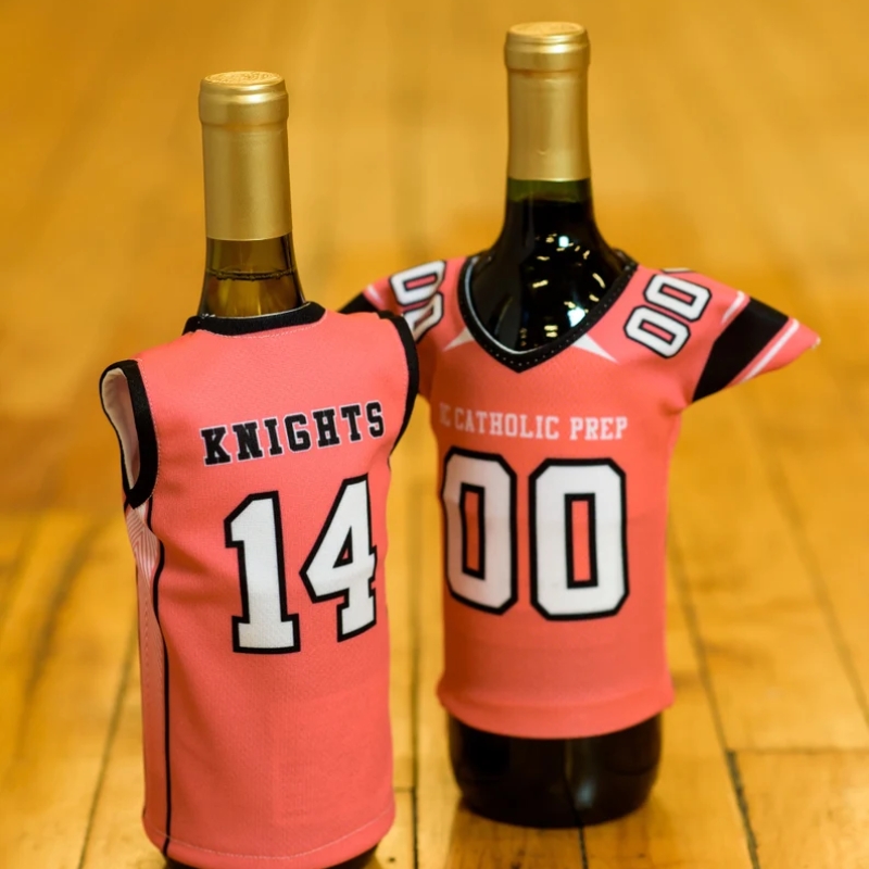 Customized Sports Jersey Wine Bottle Cover