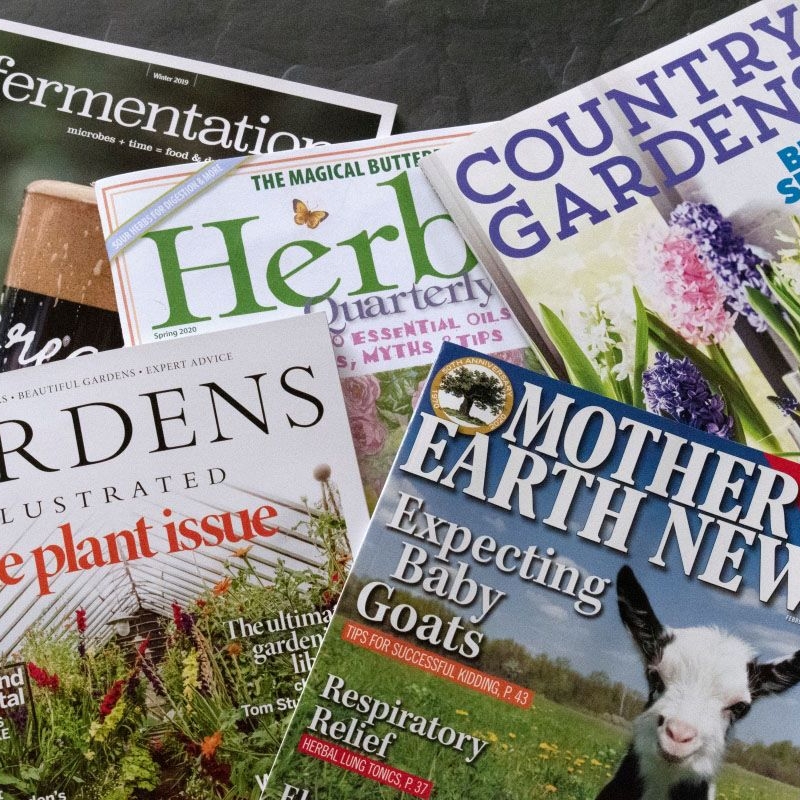 Garden-Focused Magazine Subscription