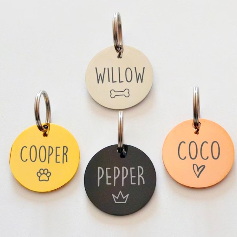 Give Your Pups Christmas a Personal Touch with Customized Dog Name Tags