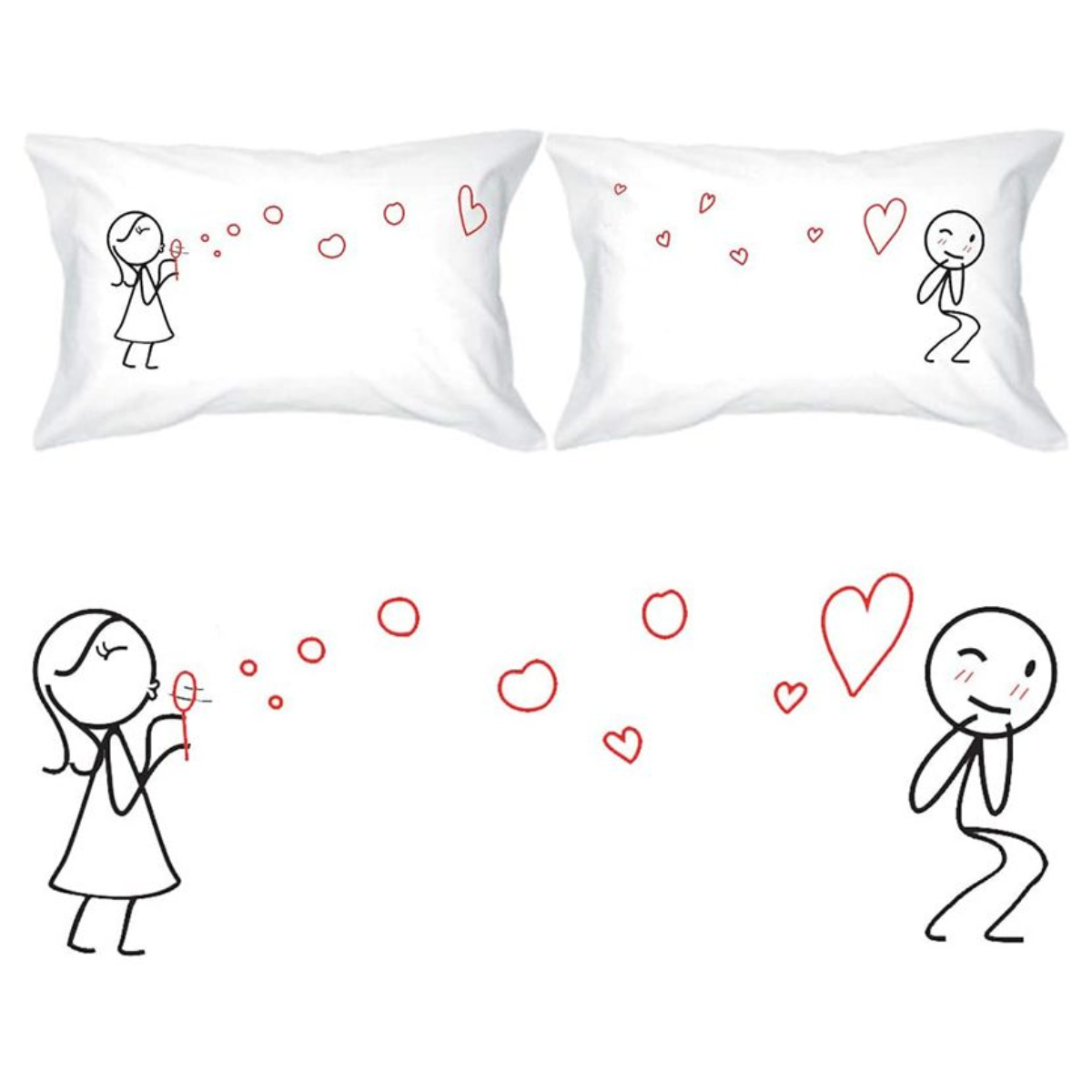 13. Stay Close Even When Miles Apart: Long-Distance Relationship Pillow - The Perfect Anniversary Gift