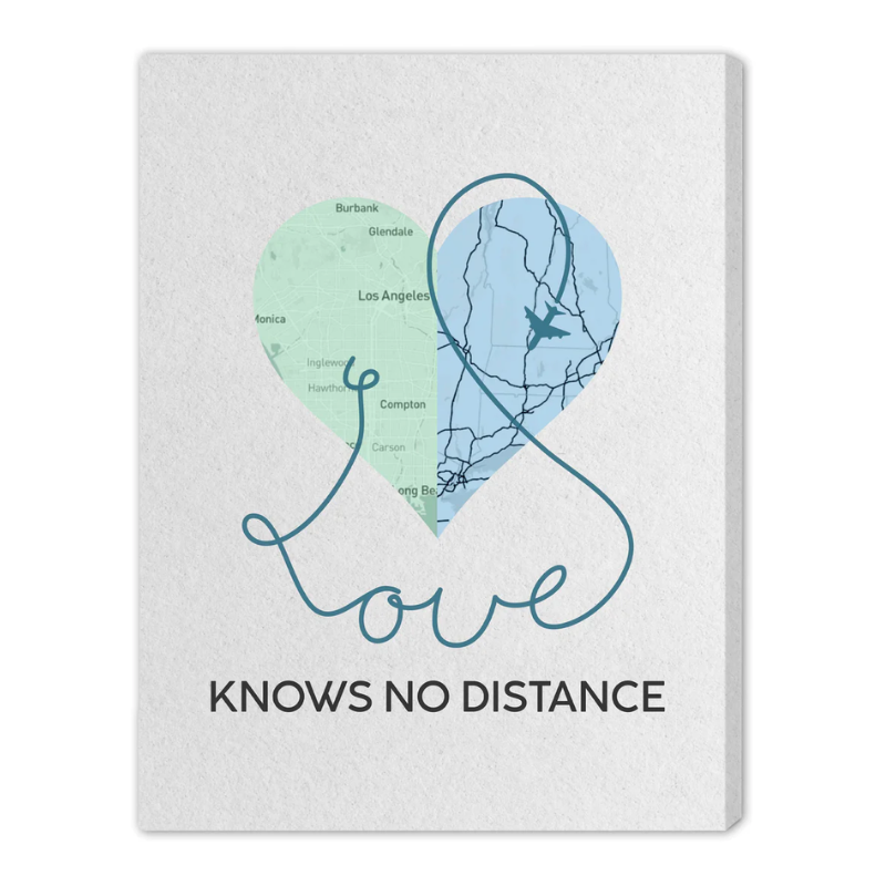 2. Love Knows No Distance: Personalized Anniversary Gifts for Long Distance Couples