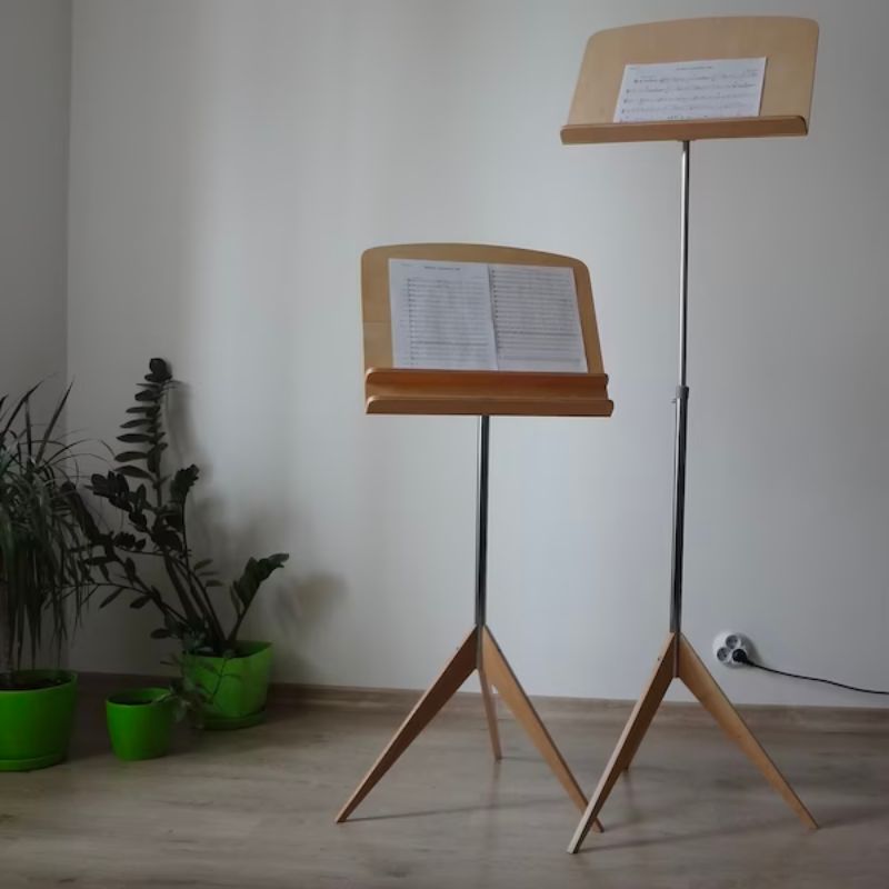 Personalized Wooden Music Stand