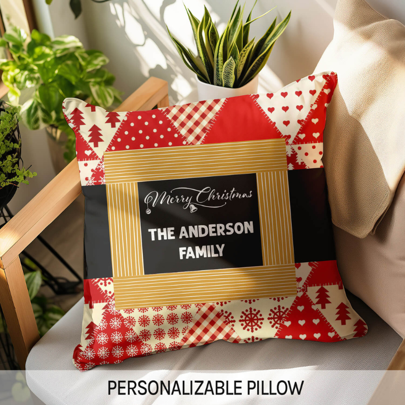 Custom Pillow “Merry Christmas”
