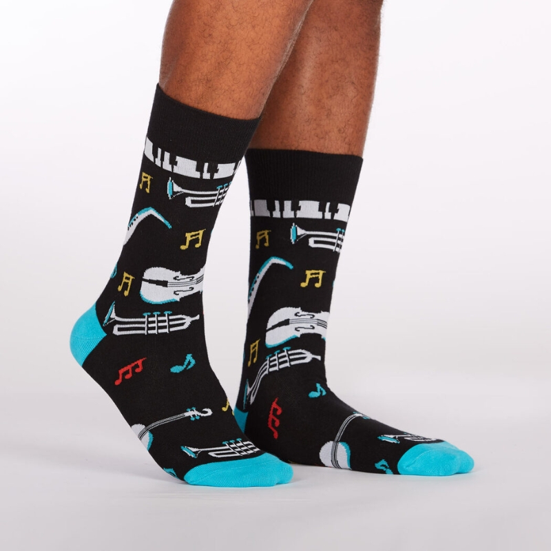 Music-Themed Socks