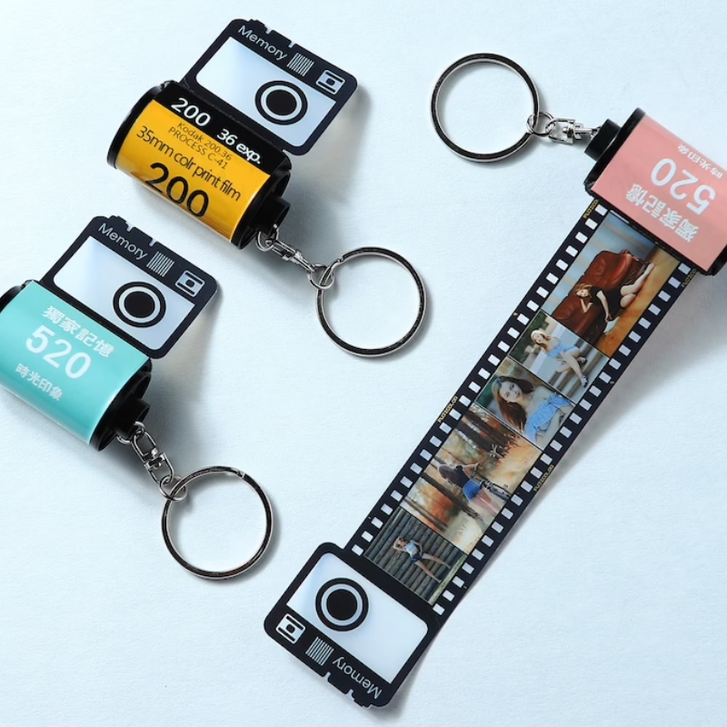 Personalized Camera Keychain
