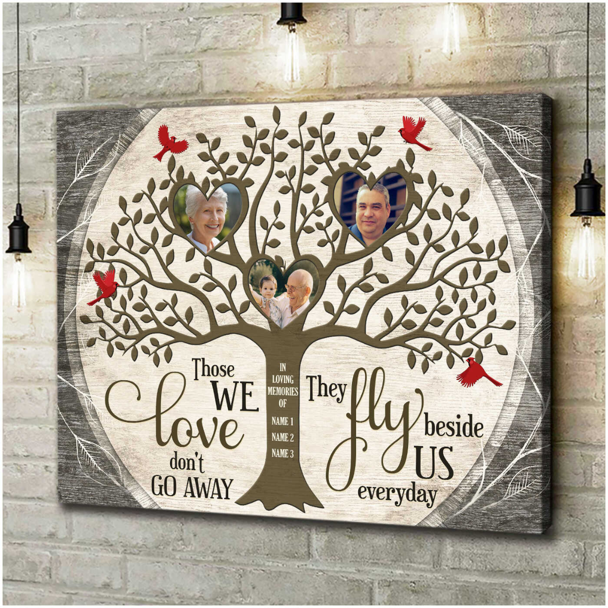 1. Create a Lasting Legacy with Personalized Family Tree Wall Art - The Perfect Anniversary Gift Idea