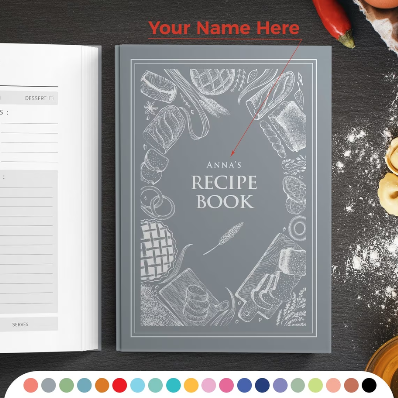 Personalized Recipe Book - first home christmas ornament