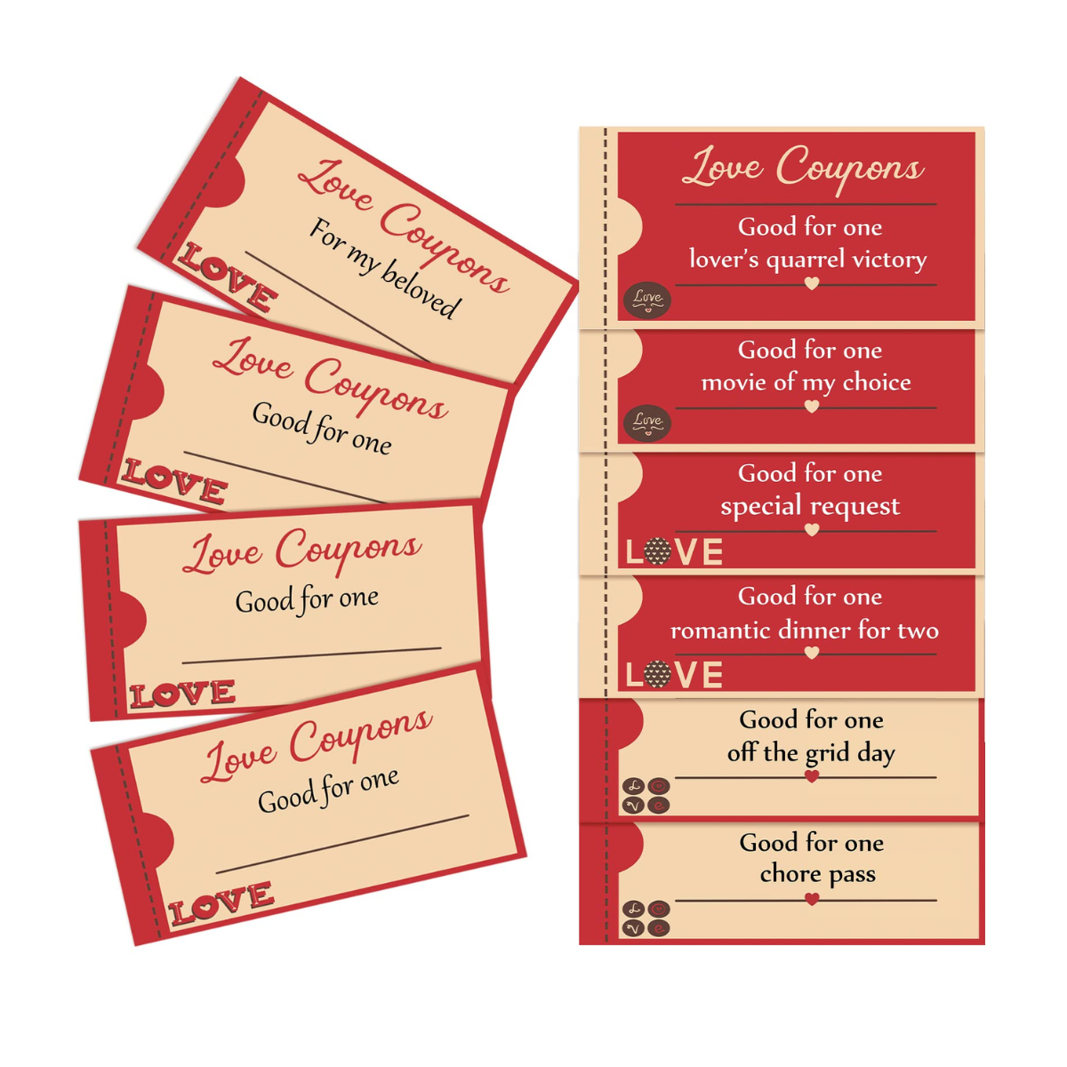 33. Surprise and Delight with Romantic Love Coupons