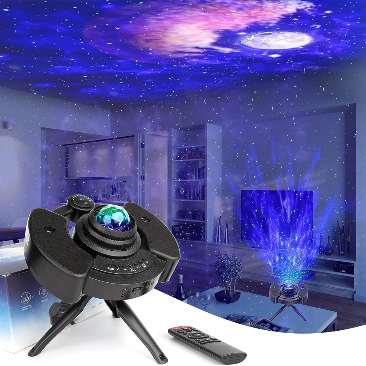 17. Turn Your Anniversary into a Magical Night with the Starry Sky Projector