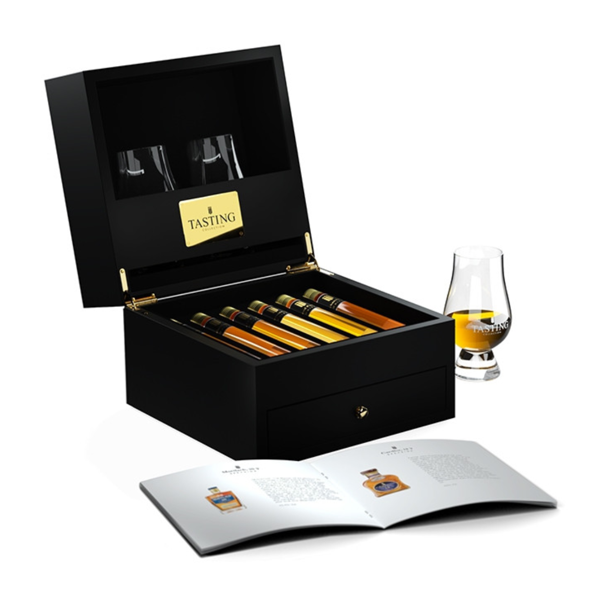 7. Raise a Glass to Love: Unforgettable Whiskey Tasting Set for Him on Your Anniversary