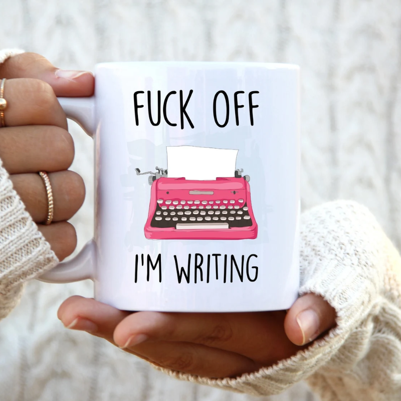 "Writer Fuel" Coffee Mug