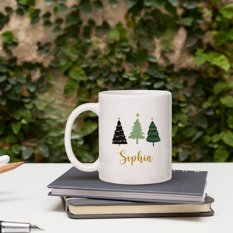 Custom Mug “Aspen Christmas Tree”