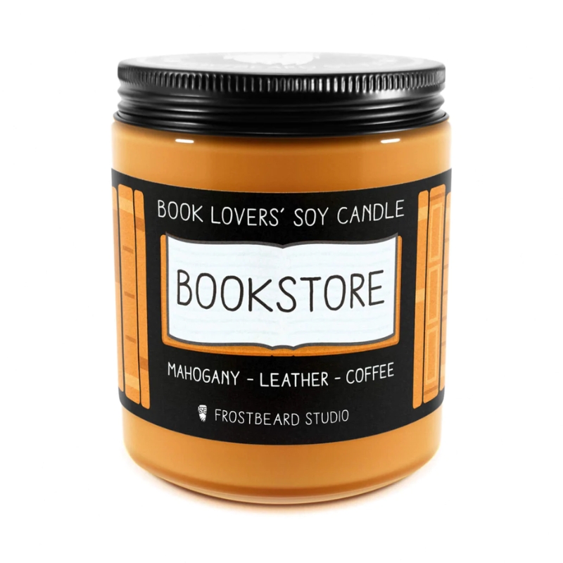 Book-Themed Scented Candles