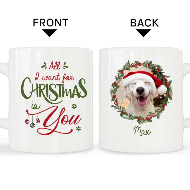 Custom Mug "All I Want For Christmas Is You"