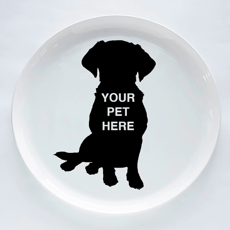 Custom Dog Dining Platter