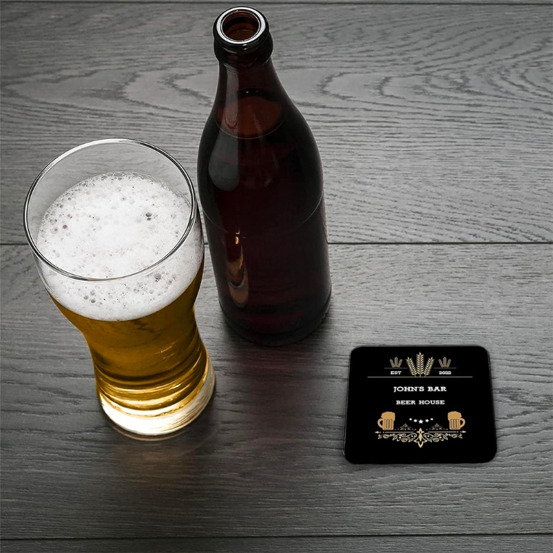 Customized Beer Coasters